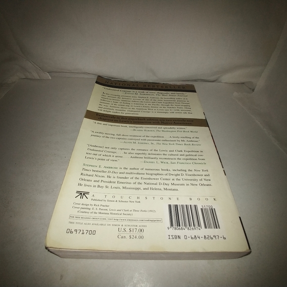 Undaunted Courage by Stephen E. Ambrose 1997 PB Us - Picture 4 of 7
